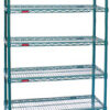 Add-On Unit, 5-Shelf, Valu-Master® Gray - Wire Shelving - Eagle Group MHC - A5-86-2460V